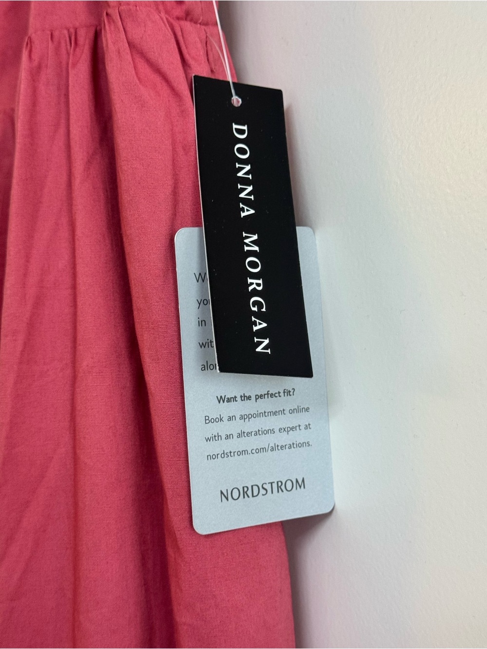 Donna Morgan Dusty Rose Ruffled Square-Neck Midi Dress - Picture 5 of 13